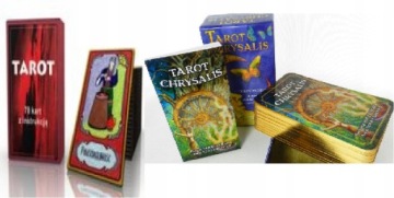 Tarot 78 kart + TAROT CHRYSALIS + 78 KART