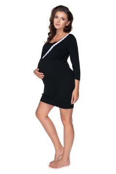 0155 КРУЖЕВНАЯ НОЧНАЯ РУБАШКА ДЛЯ КОРМЛЕНИЯ ЦВЕТА L/XL