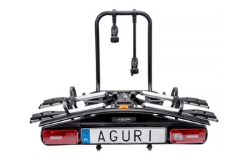 Aguri Active E-Bike na 2 rowery platforma rowerowa nowość 2024
