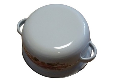 Набор ЭМАЛЬНЫХ кастрюль, индукционные, ENAMEL STEEL POTS 5150B