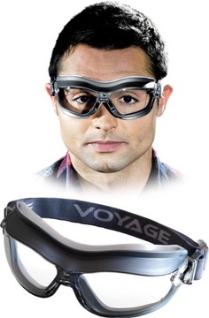 Gogle przeciwodpryskowe robocze wygodne VOYAGE
