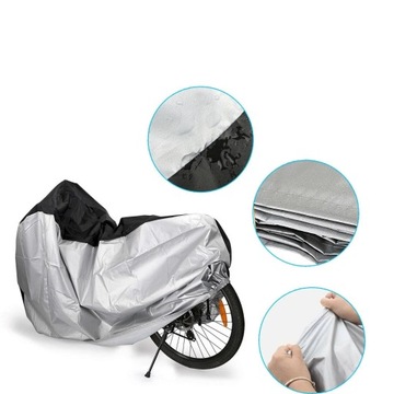 Велосипедный чехол водонепроницаемый мотороллер с пряжкой 200x110x70 на шнурке