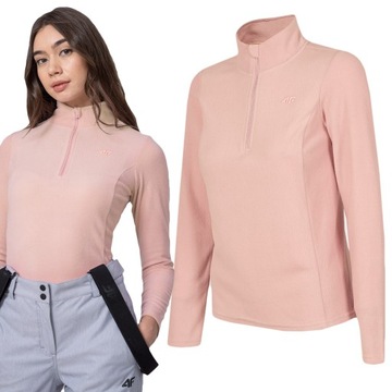 BLUZA DAMSKA SPORTOWA 4F DRESOWA POLAROWA CIEPŁA BIELIZNA TERMOAKTYWNA