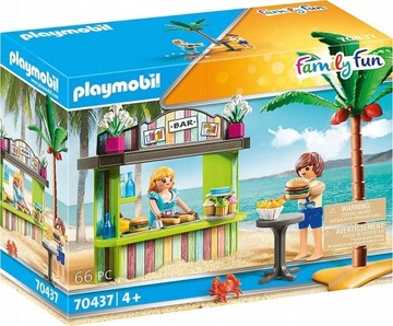 PLAYMOBIL 70437 Kiosk na plaży Family Fun