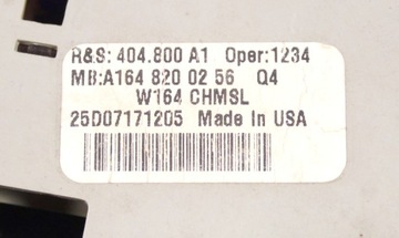 SVĚTLO STOP MERCEDES W164 07R A1648200256