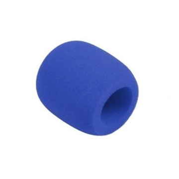 Gąbka mikrofonowa na Mikrofon DYNAMICZNY niebieska