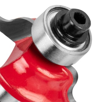 Профильный фрез декоративный, 25,7х9,7мм, хвостовик 8 мм