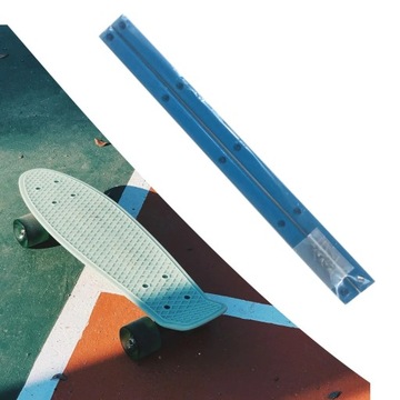2Pcs Skateboard Rails Deck Longboard Rib Strap Belt Equipment Edge Protect
