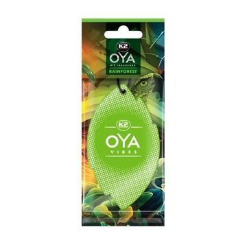 K2 OYA WIBES RAINFOREST ZAPACH SAMOCHODOWY ZAWIESZKA