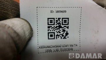 701953049 SMĚROVKA LEVÝ VW T4 1.9D 1998R