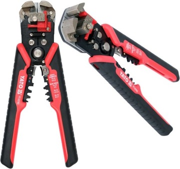 ЩИПЦЫ ДЛЯ СНИЖЕНИЯ ИЗОЛЯЦИИ YATO ИНСТРУМЕНТ ДЛЯ ОБЖИМА СНЯТИЕ ИЗОЛЯЦИИ 225 мм + ЛЕЗВИЯ