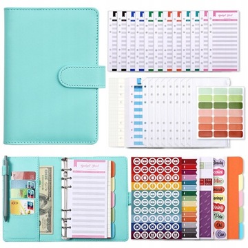 Блокнот Budget Binder A6 с прозрачным кольцом на кольце