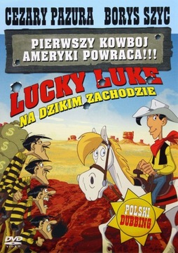 LUCKY LUKE NA DZIKIM ZACHODZIE (DVD)