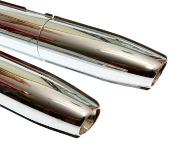 Глушители CZ 350 472, комплект DUELLS, хромированные
