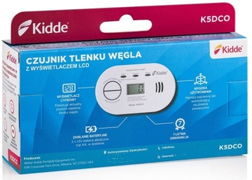 K5DCO - Детектор угарного газа с ЖК-дисплеем - Kidde