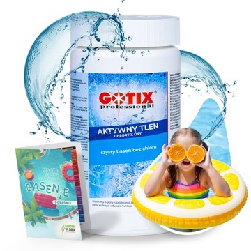 Aktywny Tlen Tabletki Chemia do Basenu bez Chloru do Basenu SPA Jacuzzi 1KG