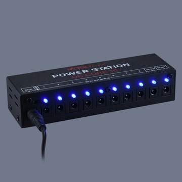STACJA ZASILACZ DO EFEKTÓW GITAROWYCH DC 9V 18V
