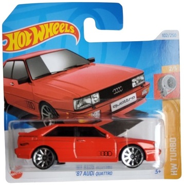 HOT WHEELS- 87 AUDI QUATTRO