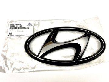 HYUNDAI TUCSON 4 IV 2020 - ZNAKY ZNAK ČERNÁ LOGO NOVÉ ORIGINÁLNÍ OE