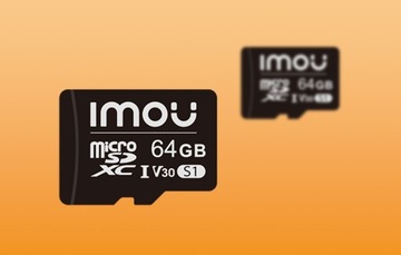 IMOU KARTA PAMIĘCI 64GB MICROSD SZYBKA DO APARATU KAMERY LAPTOPA UHS-I SDXC