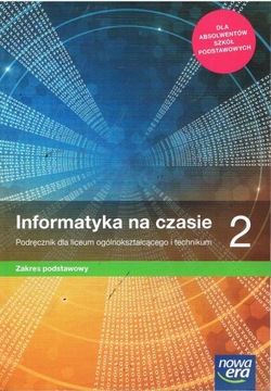 INFORMATYKA NA CZASIE 2 PODRĘCZNIK ZP 2020
