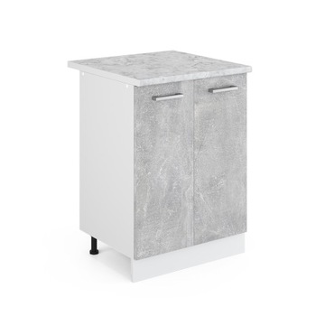 DOLNA SZAFKA KUCHENNA Z BLATEM 60 CM, BETON, VICCO