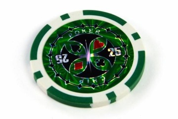 Żetony do gry w pokera Ultimate nominał 25 POKER