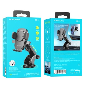 Автомобильный держатель для телефона на окне и приборной панели