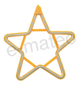 NEON LED STAR Новогоднее украшение на окно