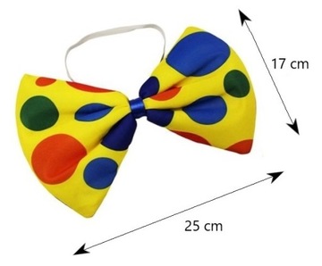 STRÓJ KLAUNA KLAUN BŁAZEN PERUKA KAMIZELKA HALLOWEEN BAL KARNAWAŁ S - L