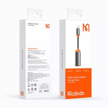 АДАПТЕР ДЛЯ IPHONE 2x LIGHTNING MCDODO