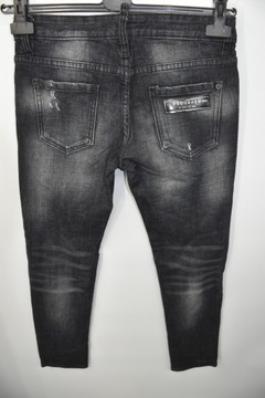 Dsquared2 D2 spodnie męskie jeans 28