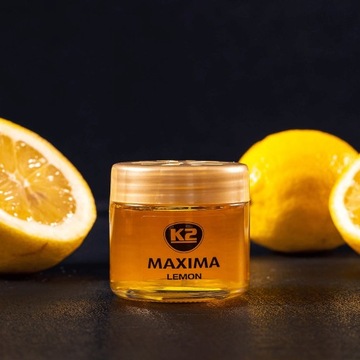 K2 MAXIMA АРОМАТНЫЙ ГЕЛЬ Освежитель лимона 50 мл