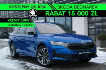 Skoda Octavia IV Liftback 1.5 TSI EVO 150KM 2026 Škoda Octavia Skoda Octavia Combi Sportline 1.5