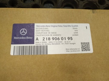 A2189060195 Mercedes CLS218 коврик с подогревом сиденья