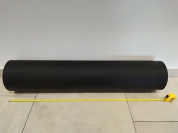 PRODMAX CZARNA RURA FI 120mm x 1000mm KOMINOWA DYMOWA SPALINOWA 100cm 1m