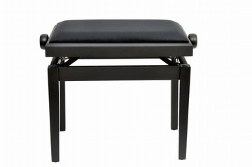 AMBRA PB2 МАТОВО-ЧЕРНАЯ ДЕРЕВЯННАЯ СКАМЬЯ ДЛЯ ПИАНИНО