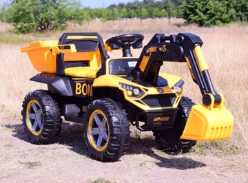 YW1888 аккумуляторный экскаватор и самосвал для детей