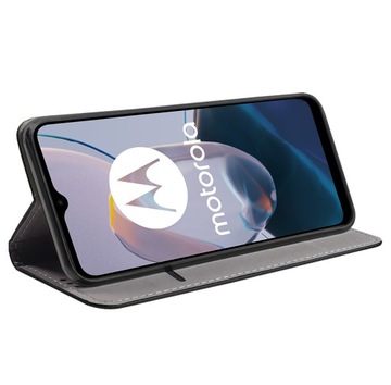 Чехол для Motorola Moto E22 E22i SMART MAGNET + СТЕКЛО