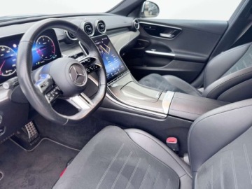 Mercedes Klasa C W206 Limuzyna 2.0 220d 200KM 2023 Mercedes-Benz Klasa C C 220 d 4MATIC AMG Kamera MBUX Grzana kierownica, zdjęcie 10