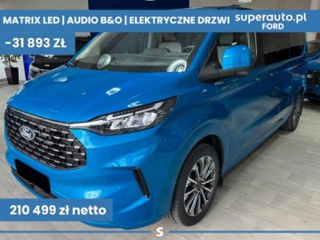 Ford Tourneo Custom II  L1 2.5 Plug-in Hybrid  232KM 2026 Tourneo Custom 340 L2H1 Titanium X PHEV CVT 2.5 232KM