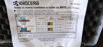 Режущая головка - KYOCERA THC10063-MSTC160SN1416-10-5T