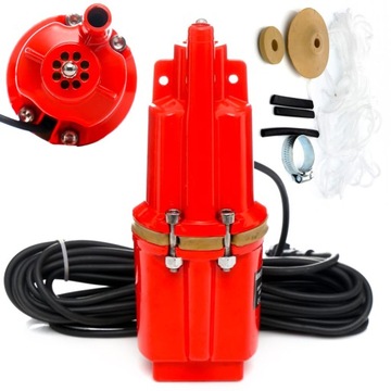 POMPA RUSKA DO WODY BRUDNEJ CZYSTEJ 450W +MEMBRANY