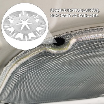 Зажимы для теплозащитного экрана Стальной автомобильный держатель