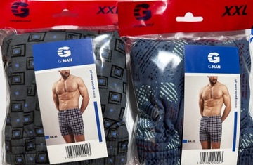 2XL Bokserki męskie Gucio Produkt Polski 2 szt. XXL