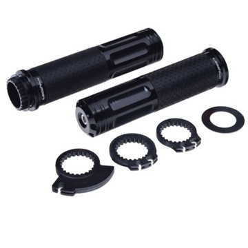 Leoshi Manetki motocyklowe 642 CZARNE