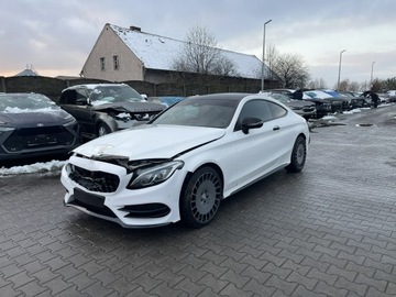 Mercedes Klasa C W205 Coupe 250 d 204KM 2015 Mercedes C 250 Coupe AMG Line Skóra Automat, zdjęcie 1
