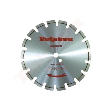 TARCZA DIAMENTOWA ASFALT LASER 300x20mm 10x3,0mm