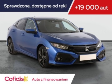 Honda Civic X Hatchback 5d 1.0 VTEC Turbo 129KM 2018 Honda Civic 1.0 VTEC Turbo, Salon Polska, Automat