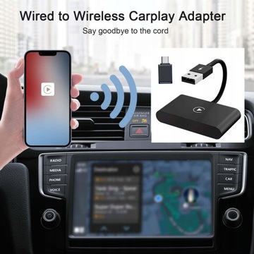 Беспроводной адаптер Car Play Быстрая стабильность